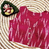 Ikkat 20 By Ruhi Short Sleeve Printed Cotton Blouse Wholesale Market In Surat